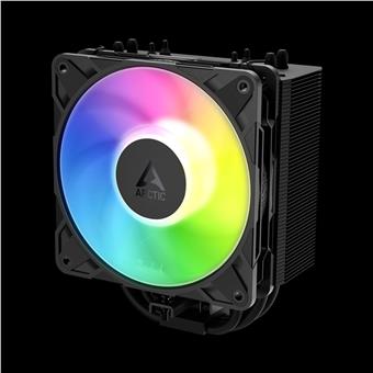 ARCTIC Freezer 36-S A-RGB (Black) (BULK) - Výkonný celočierny vežový chladič CPU s úchvatným podsviece