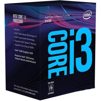 CPU Intel Core i3-8100 BOX (3.6GHz, LGA1151, VGA)