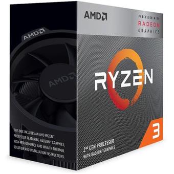 CPU AMD Ryzen 3 3200G 4core (3,6GHz) Wraith