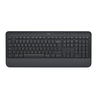 Logitech K650/Bezdrátová USB + Bluetooth/CZ-SK layout/Černá