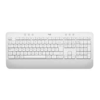 Logitech K650/Bezdrátová USB + Bluetooth/CZ-SK layout/Šedá