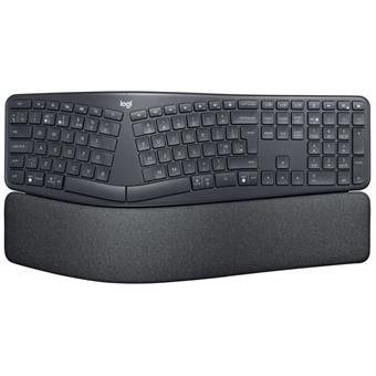 Logitech K860/Bezdrátová Bluetooth/US layout/Černá