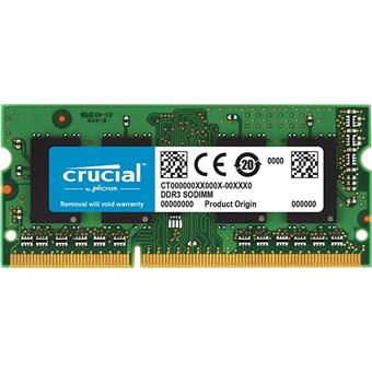 SO-DIMM 4GB DDR3L 1600MHz Crucial CL11 1.35V SR