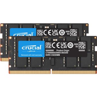 Crucial/CSODIMM DDR5/32/6400MHz/CL52/2x16GB