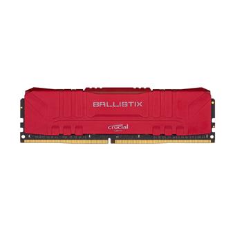 16GB DDR4 3000MHz Crucial Ballistix CL15 2x8GB Red
