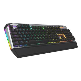 Patriot Viper 765 RGB/Drátová USB/RU layout/Černá-stříbrná