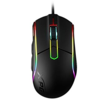 Adata XPG PRIMER/Herná/Optická/Pre pravákov/6 000 DPI/Drôtová USB/Čierna