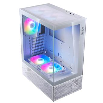 Adata XPG INVADER X MINI/Midi Tower/Transpar./Biela