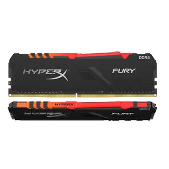 16GB DDR4-3600MHz CL17 HyperX Fury, kit 2x8GB RGB