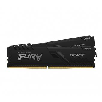 Kingston FURY Beast/DDR4/16GB/3200MHz/CL16/2x8GB/Black