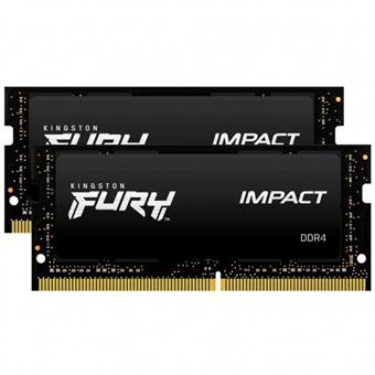 SO-DIMM 32GB DDR4-3200MHz CL20 1Gx8 Kingston FURY Impact, 2x16GB
