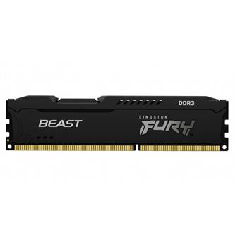 Kingston FURY Beast/DDR3/4GB/1600MHz/CL10/1x4GB/Black