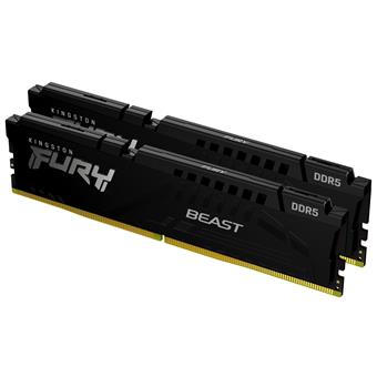 Kingston FURY Beast/DDR5/16GB/5200MHz/CL40/2x8GB/Black