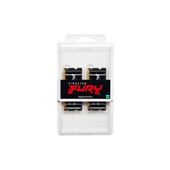 Kingston FURY Impact/SO-DIMM DDR5/64GB/4800MHz/CL38/2x32GB/Black