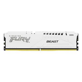 Kingston FURY Beast/DDR5/64GB/5200MHz/CL40/4x16GB/White