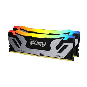 Kingston FURY Renegade/CUDIMM DDR5/48GB/8400MHz/CL40/2x24GB/RGB/Black/Silv