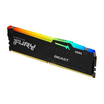Kingston FURY Beast EXPO/DDR5/64GB/5600MHz/CL36/1x64GB/RGB/Black