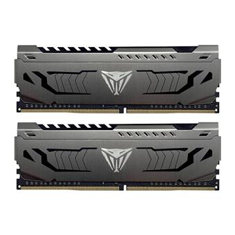 Patriot Viper Steel/DDR4/8GB/3200MHz/CL16/2x4GB/Grey