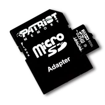 PATRIOT 16GB  microSDHC Class10 (s adaptérem)