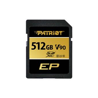 Patriot V90/SDXC/512GB/UHS-II U3 / Class 10/+ Adaptér