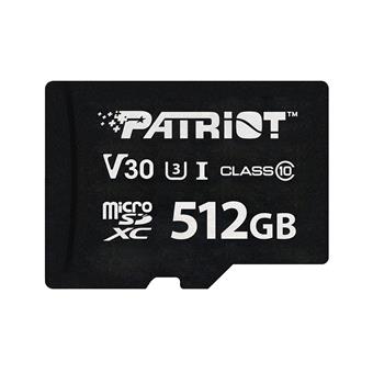 Patriot VX V30 U3/Micro SDXC/512GB/UHS-I U3 / Class 10