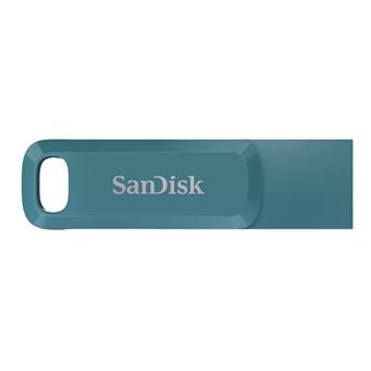 SanDisk Ultra Dual Drive Go/128GB/USB 3.2/USB-A + USB-C/Modrá