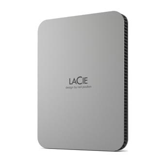 LaCie Mobile/1TB/HDD/Externá/2.5"/Strieborná/2R