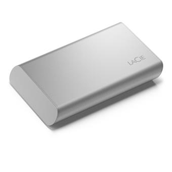 LaCie Portable/1 TB/SSD/Externí/Stříbrná