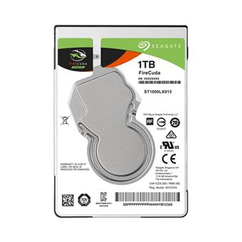 SSHD 2,5" 1TB Seagate FireCuda 128MB SATAIII 5.4k