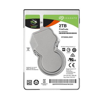 SSHD 2,5" 2TB Seagate FireCuda 128MB SATAIII 5.4k
