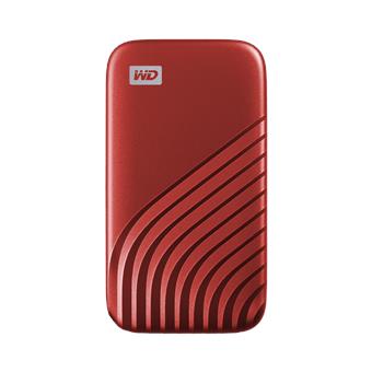 WD My Passport/2TB/SSD/Externí/2.5"/Červená/5R