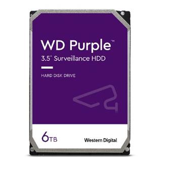 HDD 6TB WD62PURZ Purple 128MB SATAIII 5640rpm 3RZ