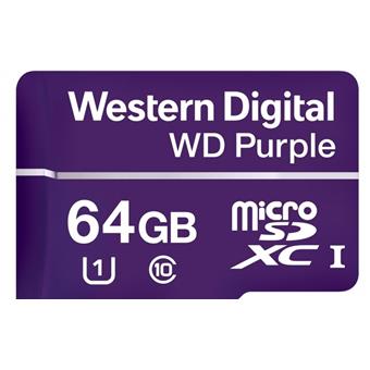 WD Purple microSDXC 64GB 100MB/s U1