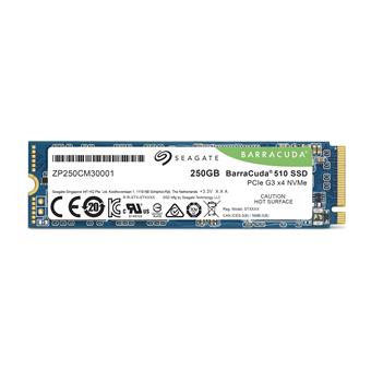 SSD 250GB Seagate BarraCuda 510 NVMe M.2 PCIe