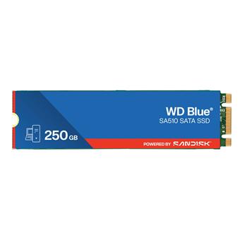 WD Blue SA510 POWERED BY SANDISK/250GB/SSD/M.2 SATA/5R