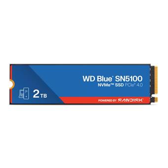 WD Blue SN5100 POWERED BY SANDISK/2TB/SSD/M.2 NVMe/Modrá/5R