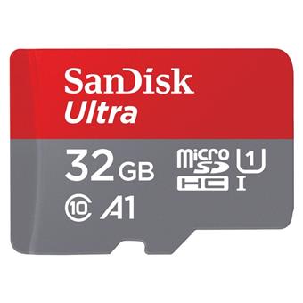 SanDisk Ultra/micro SDHC/32GB/120MBps/UHS-I U1 / Class 10/+ Adaptér