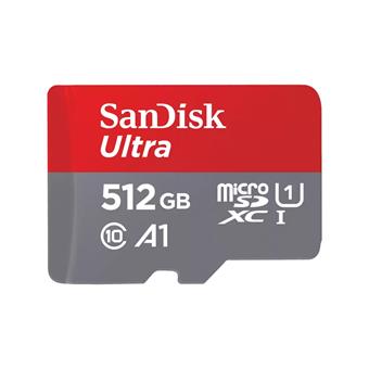 SanDisk Ultra/micro SDXC/512GB/120MBps/UHS-I U1 / Class 10/+ Adaptér