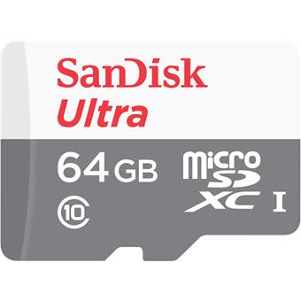 SanDisk Ultra microSDXC 64GB 80MB/s + adaptér