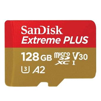 SanDisk Extreme Plus microSDXC 128GB 170MB/s +ada.