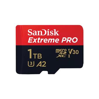 SanDisk Extreme PRO/micro SDXC/1TB/200MBps/UHS-I U3 / Class 10/+ Adaptér