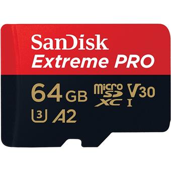 SanDisk Extreme Pro microSDXC 64GB 170MB/s + ada.