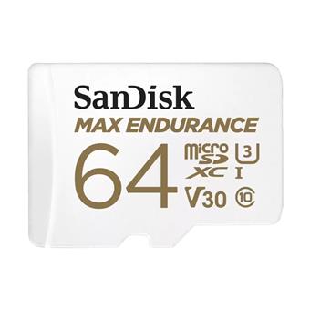 SanDisk Max Endurance/micro SDXC/64GB/100MBps/UHS-I U3 / Class 10/+ Adaptér