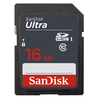 SanDisk Ultra SDHC 16GB 80MB/s Class10 UHS-I