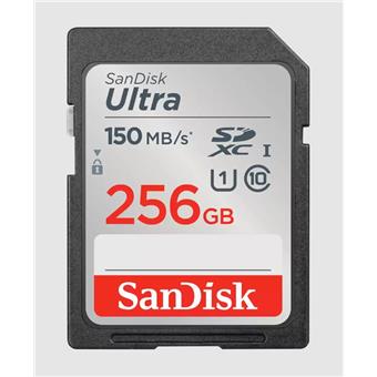 SanDisk Ultra/SDXC/256GB/150MBps/UHS-I U1 / Class 10/Černá
