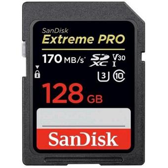 SanDisk Extreme Pro SDXC 128GB 170MB/s V30 UHS-I