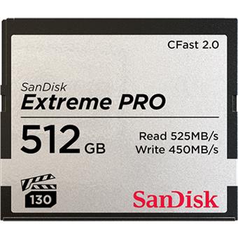 SanDisk Extreme Pro CFAST 512GB 525MB/s