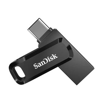 SanDisk Ultra Dual Drive Go/512GB/150MBps/USB 3.1/USB-A + USB-C/Černá