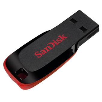 SanDisk Cruzer Blade/128GB/USB 2.0/USB-A/Černá