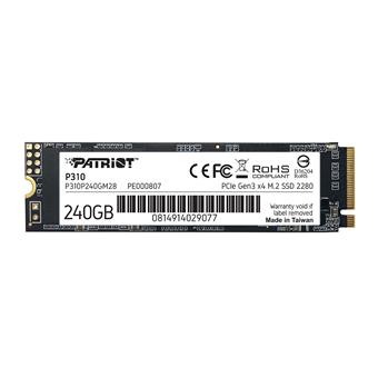 PATRIOT P310/240GB/SSD/M.2 NVMe/3R